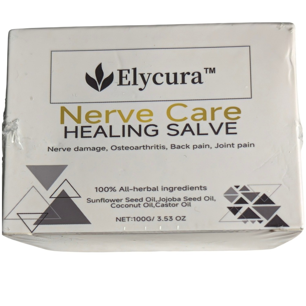 Elycura Nerve Care Healing Salve 100g Herbal Joint Back Nerve Pain Relief Cream